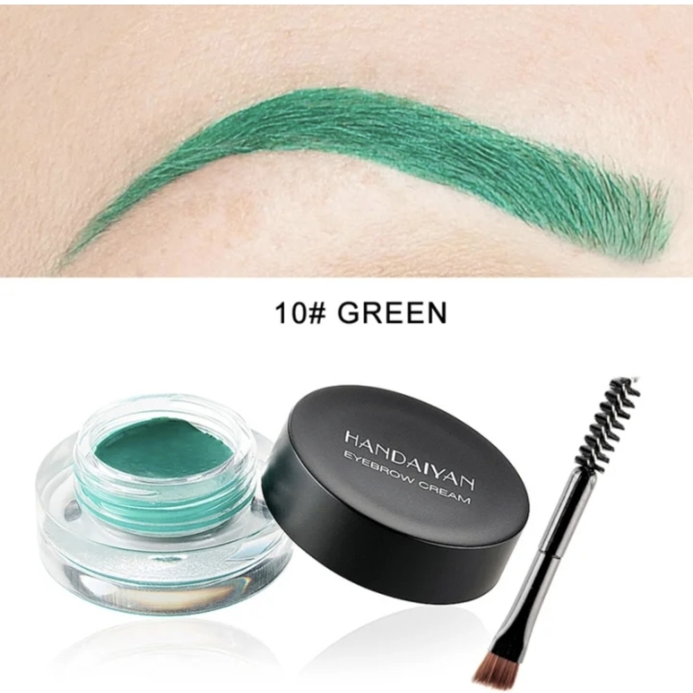 Green Eyebrow Cream